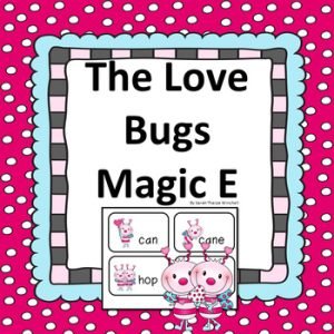 Valentine's Phonics Worksheets Activities CVCe Magic E Bossy E 1st 2nd Grade ELA